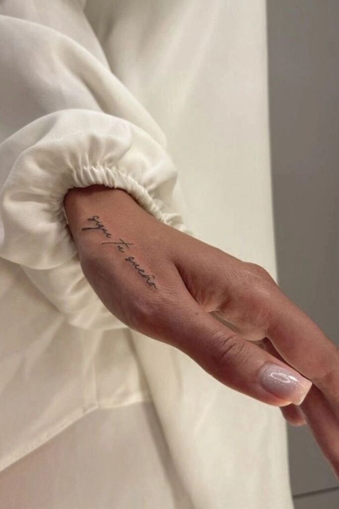 Self healing tattoos