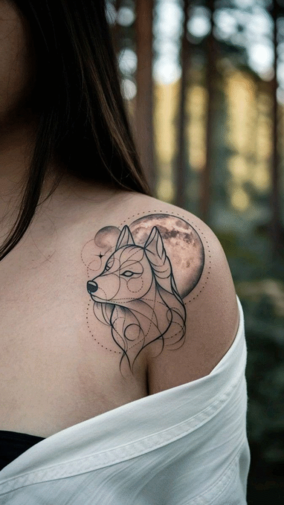 Wolf Tattoo: Strength and Loyalty