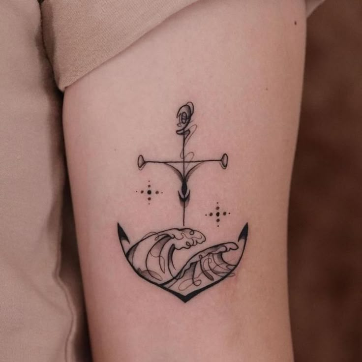 Anchor Tattoo: Stability in the Storm